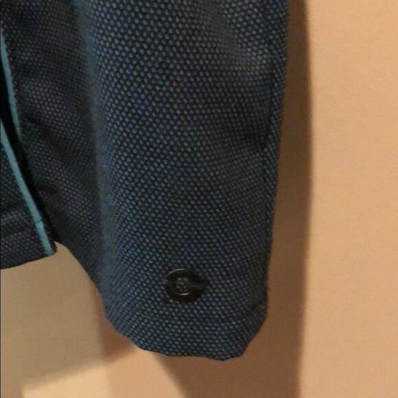 Skunkfunk green mini skirt made in Spain size 4 twee - Picture 7 of 7